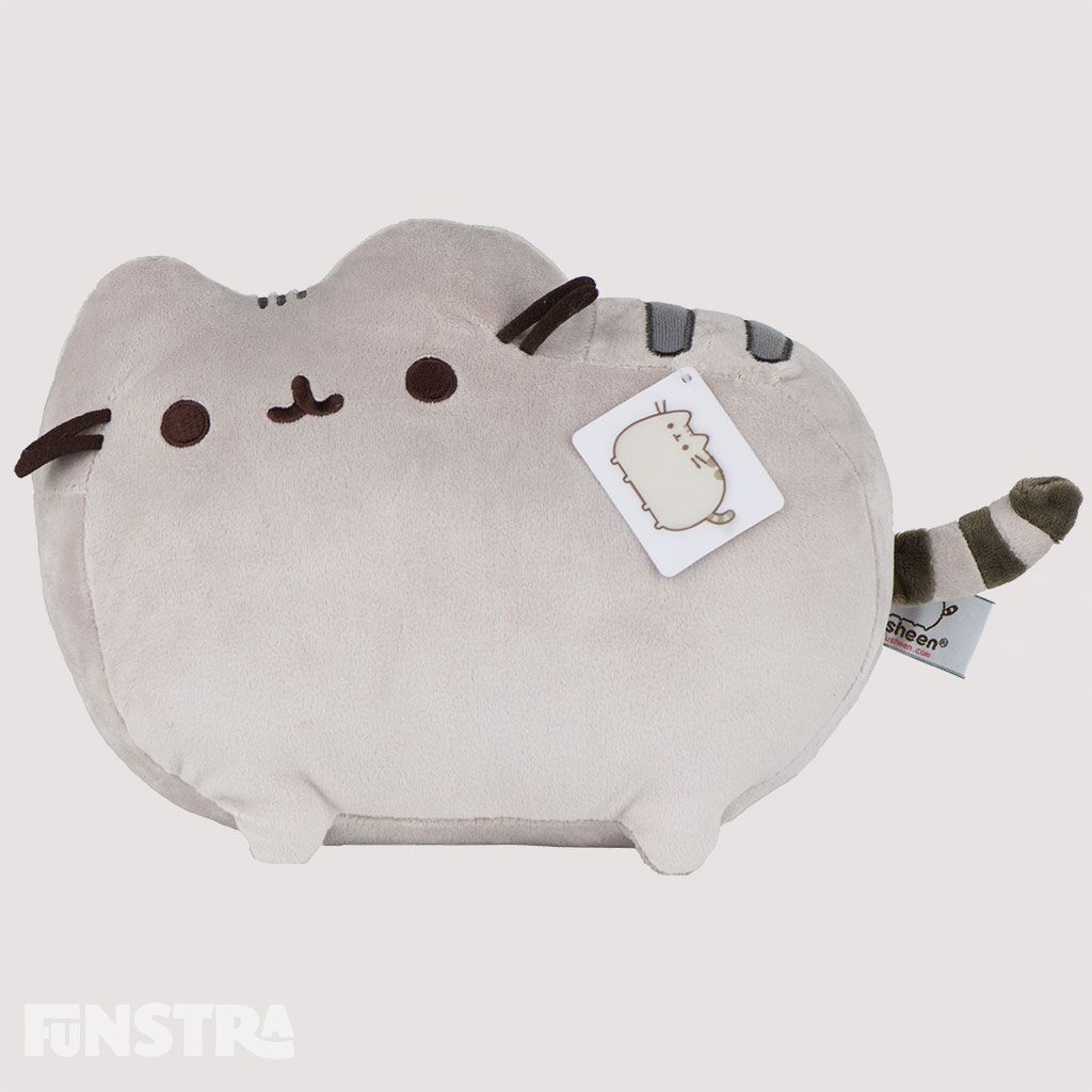 pusheen eating ramen plush